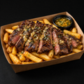 Garlic Butter Steak & Fries