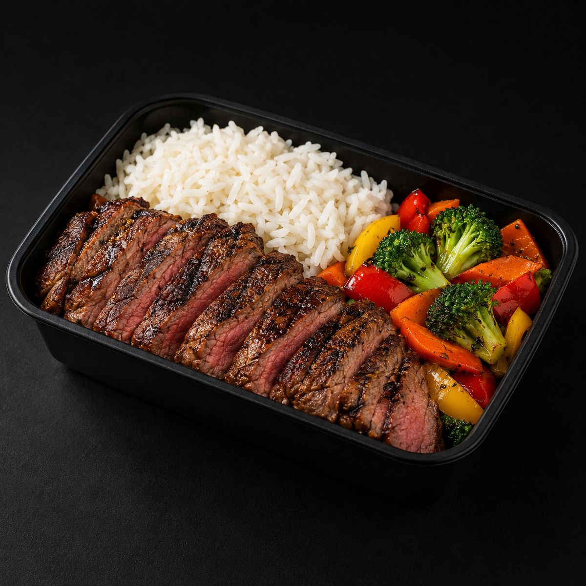 Steak & Rice Box